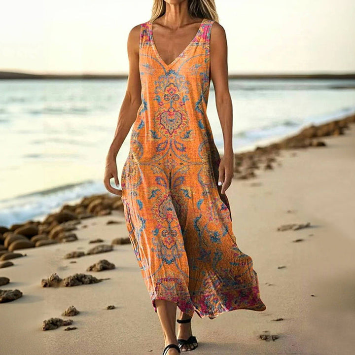 Maud - Vintage vrolijke jurk