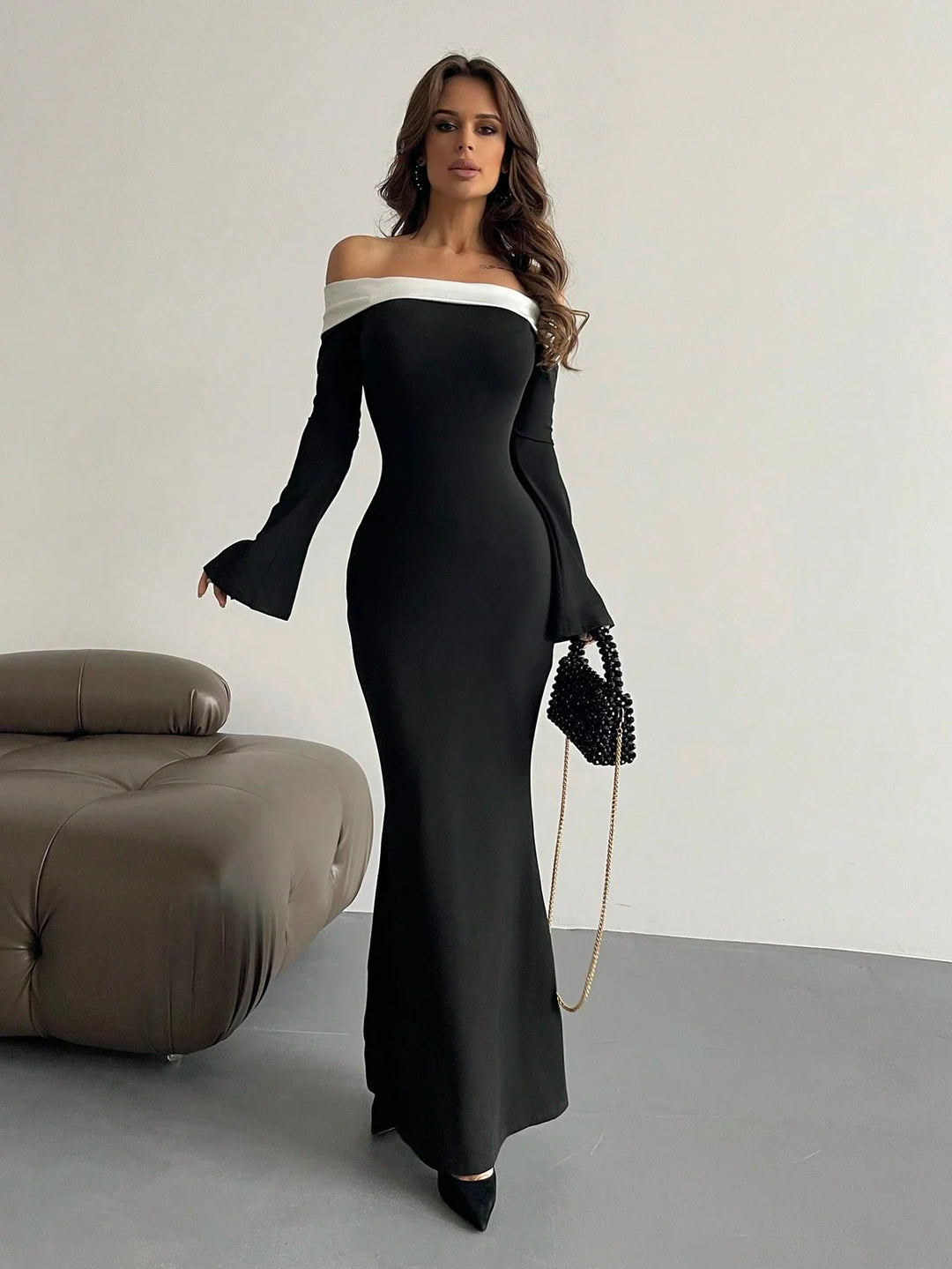 Iselien™ | Elegante Off-Shoulder Jurk