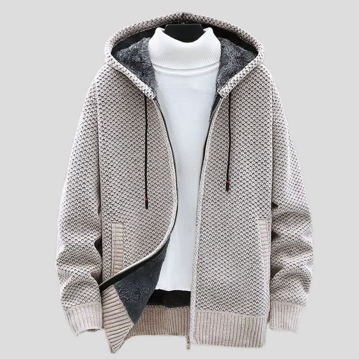 Levi™ | Knusse Gebreide Hoodie met Rits