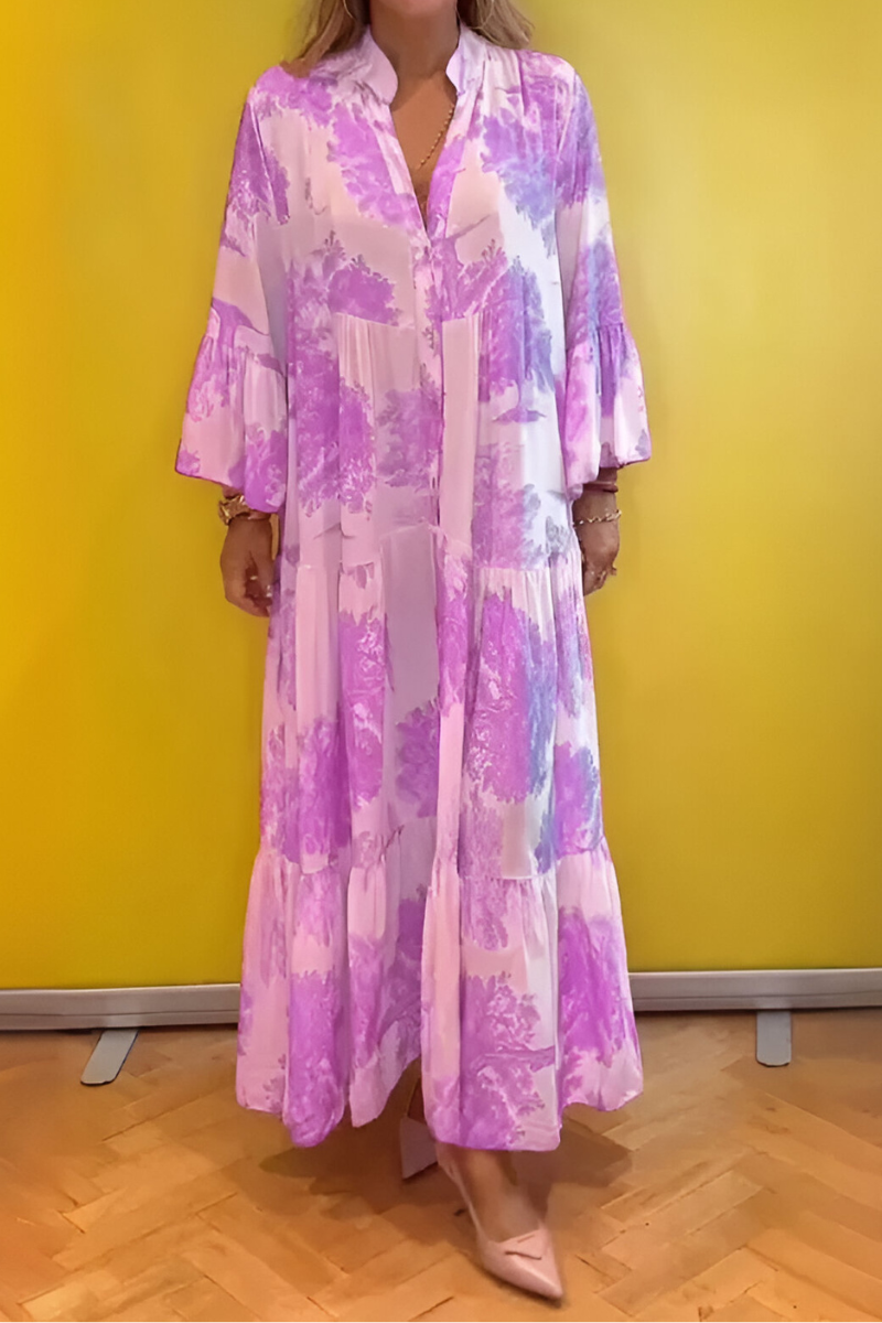 Rosa™ | Elegante bloemenjurk