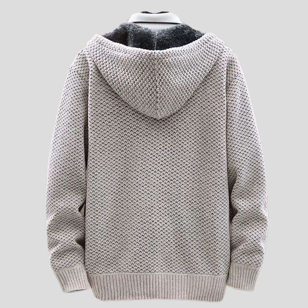 Levi™ | Knusse Gebreide Hoodie met Rits