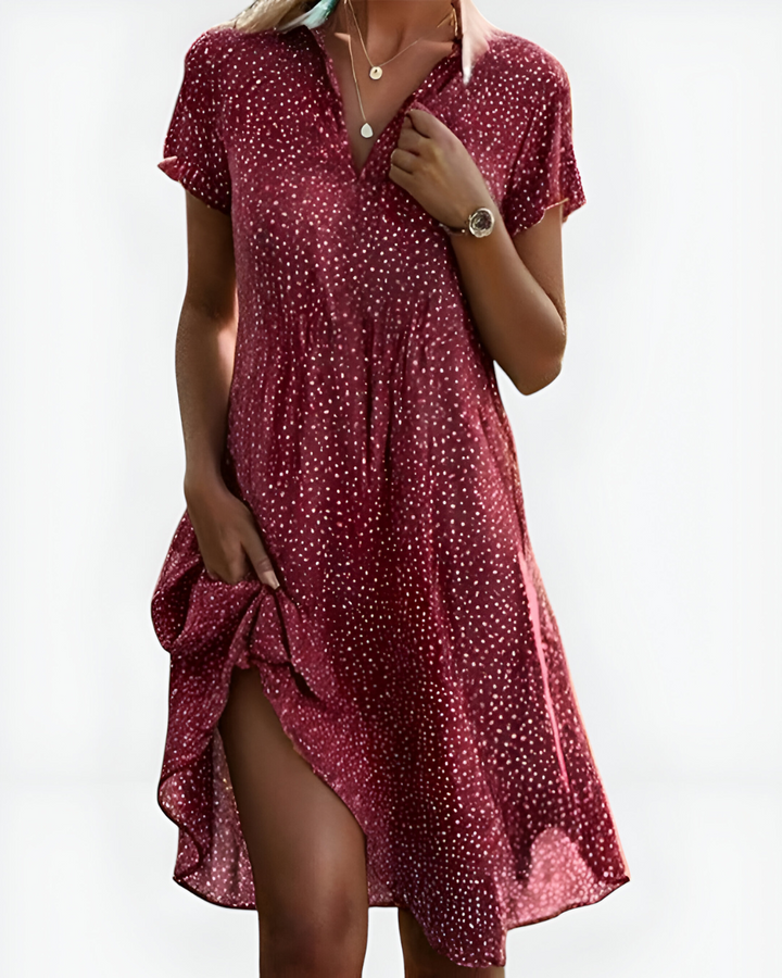 Jessica™ | Casual Jurk met Polkadots