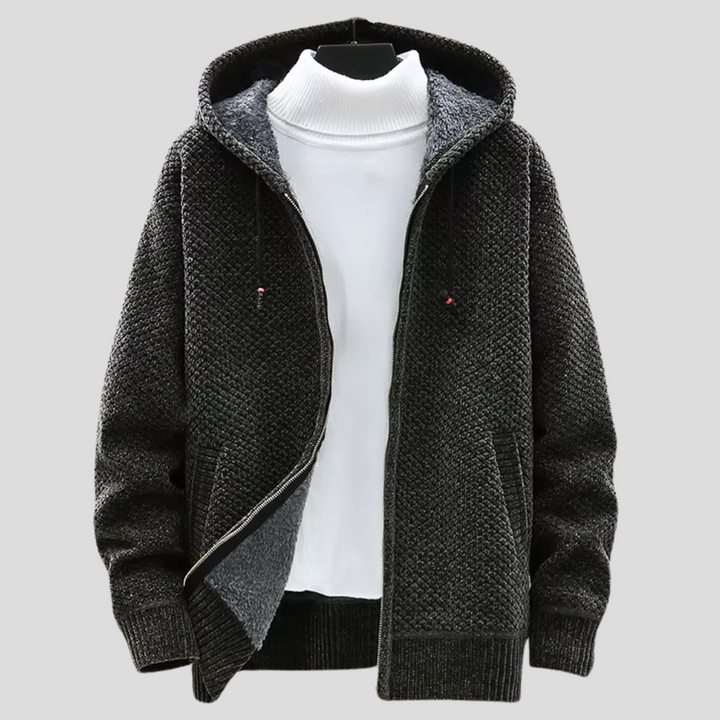 Levi™ | Knusse Gebreide Hoodie met Rits