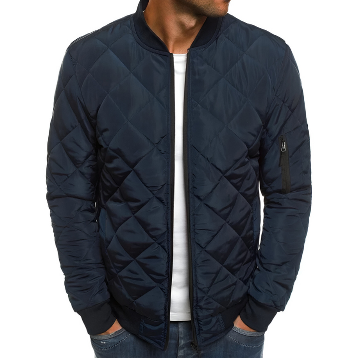 Bruno™ | Jas met diamanten patroon