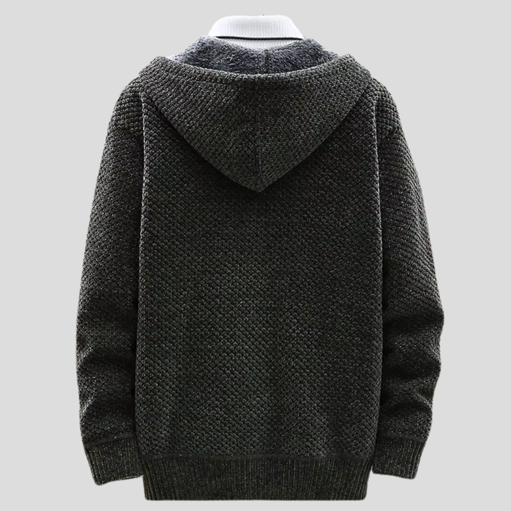 Levi™ | Knusse Gebreide Hoodie met Rits