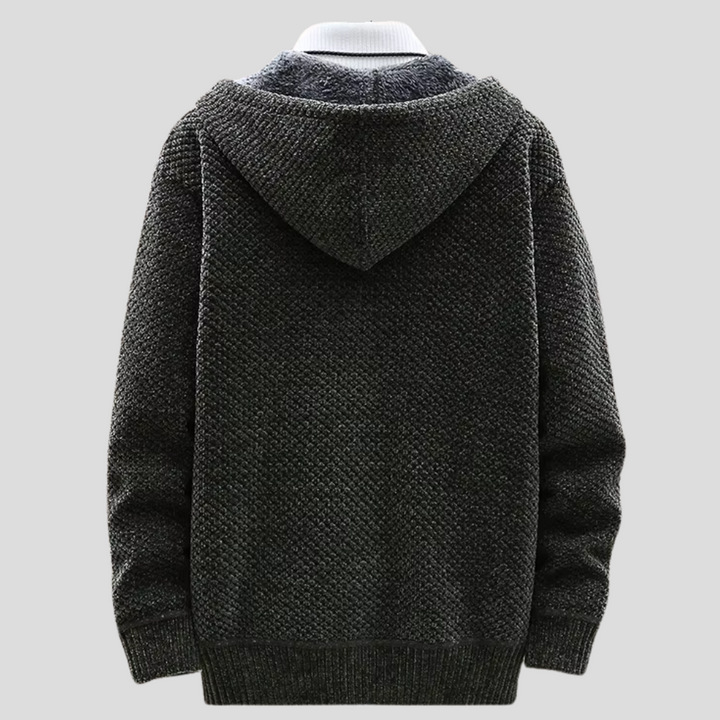 Levi™ | Knusse Gebreide Hoodie met Rits