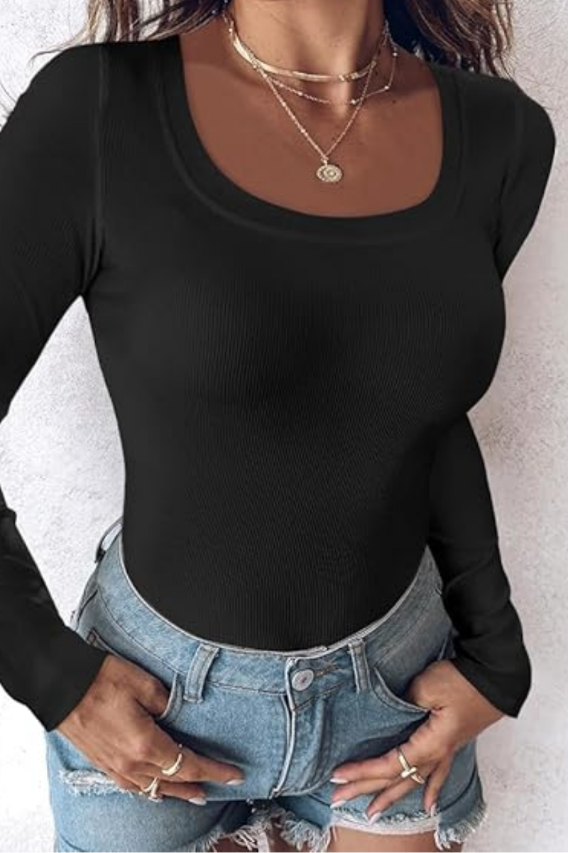 Yara™ | Rib Top met Ingebouwde BH & Stretch Fit