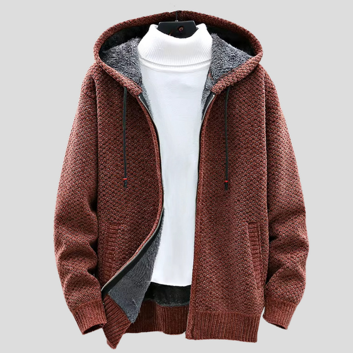 Levi™ | Knusse Gebreide Hoodie met Rits