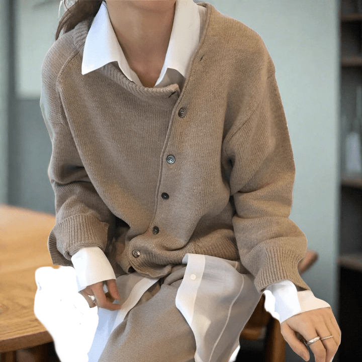 Laluna® | Cardigan Met Knoopjes