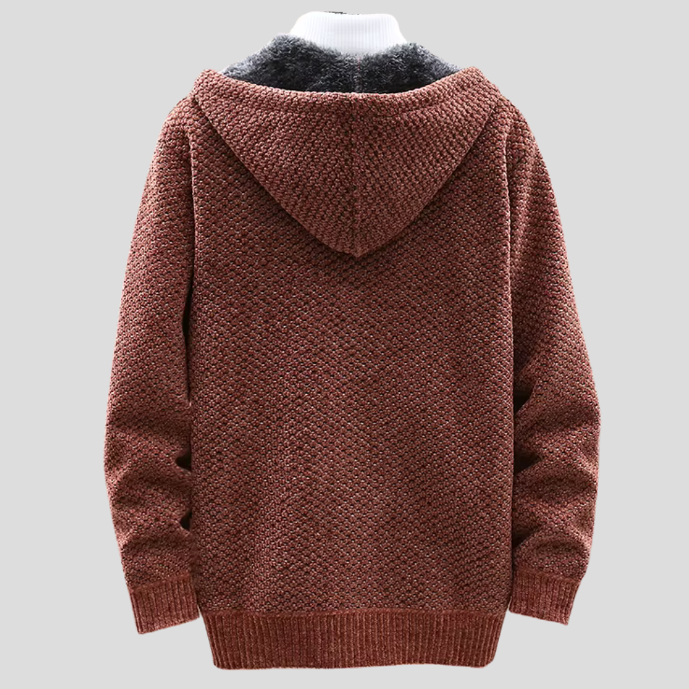 Levi™ | Knusse Gebreide Hoodie met Rits