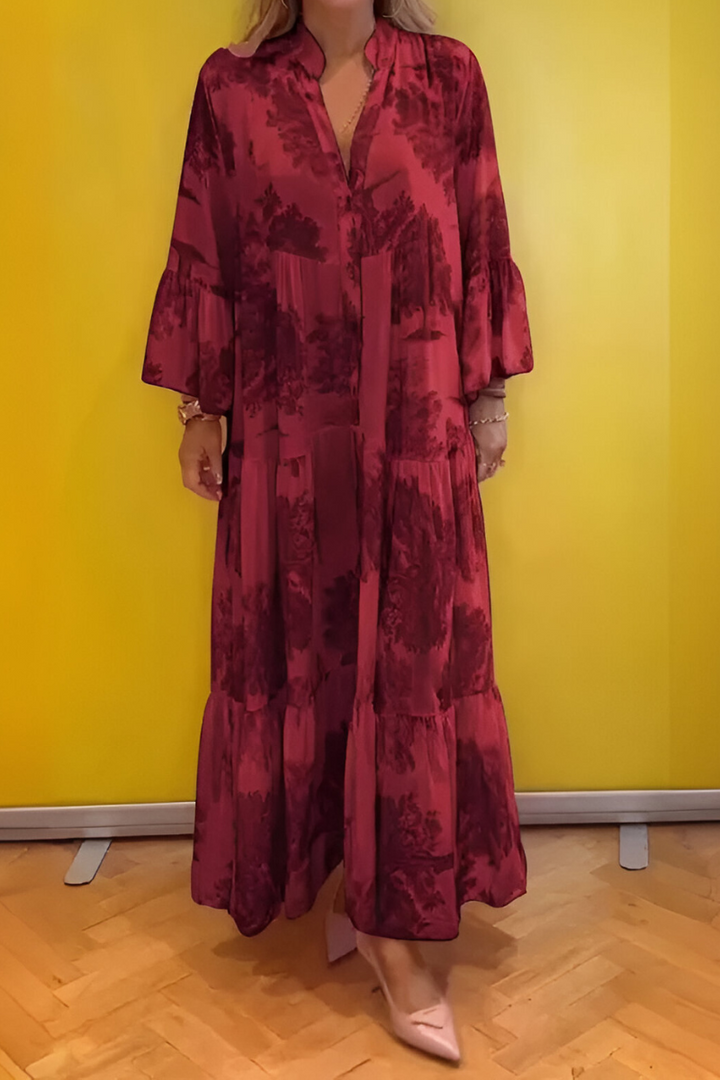 Rosa™ | Elegante bloemenjurk