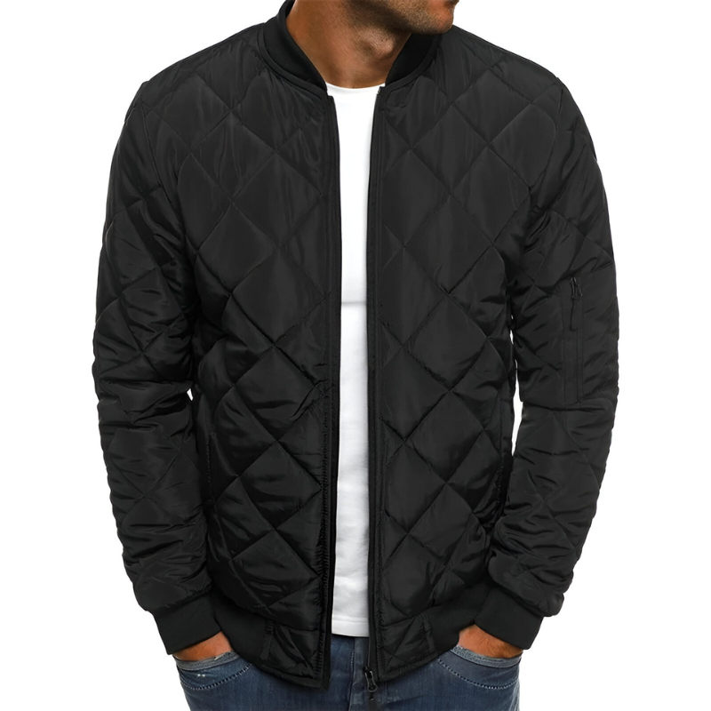 Bruno™ | Jas met diamanten patroon