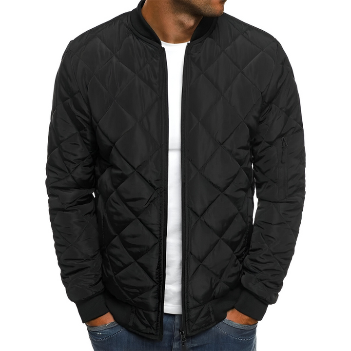Bruno™ | Jas met diamanten patroon