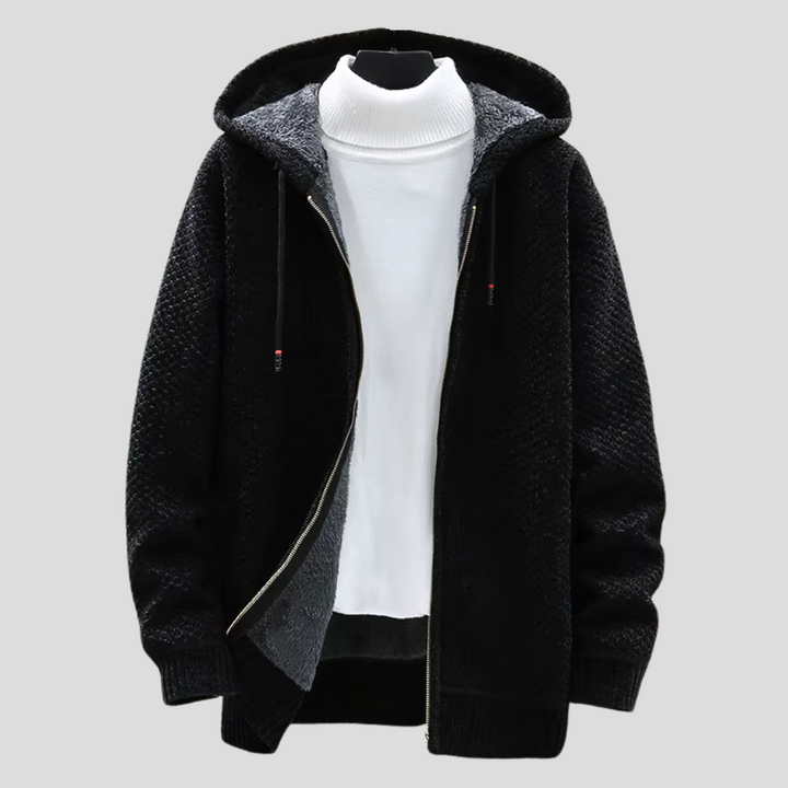 Levi™ | Knusse Gebreide Hoodie met Rits