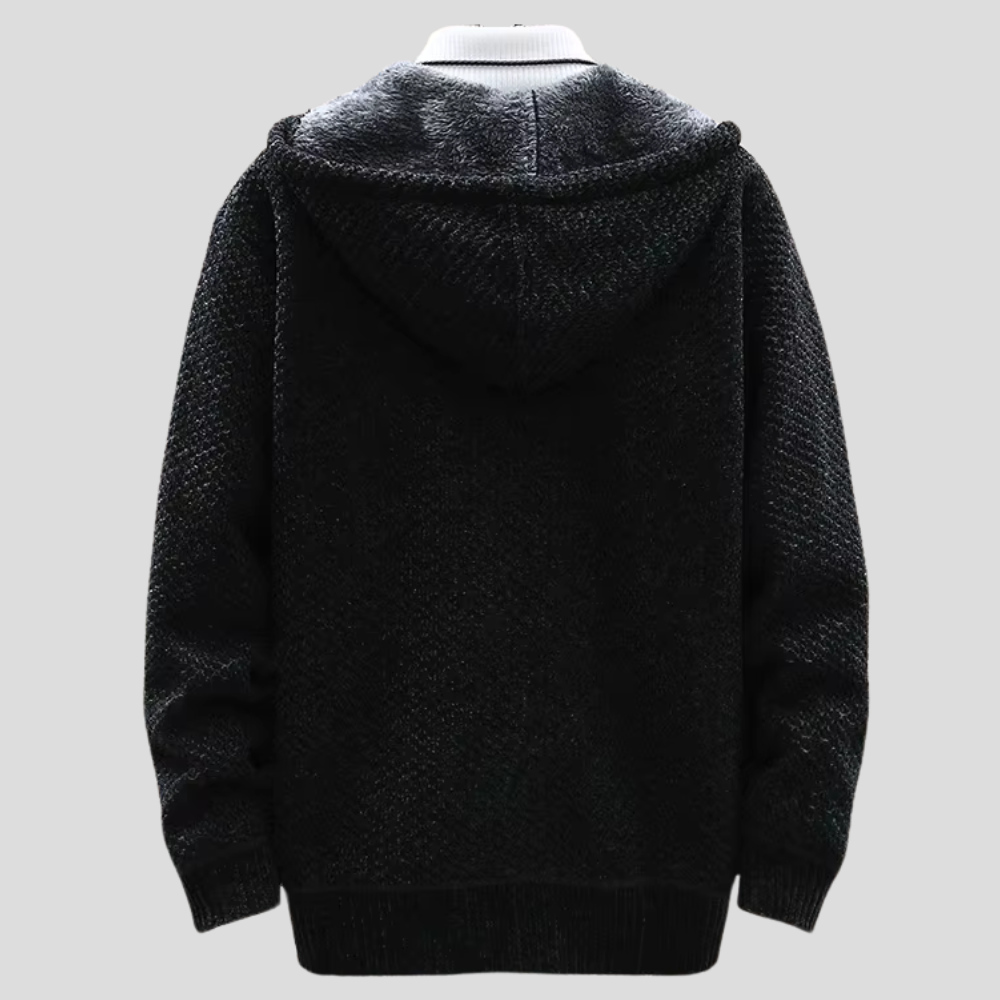 Levi™ | Knusse Gebreide Hoodie met Rits