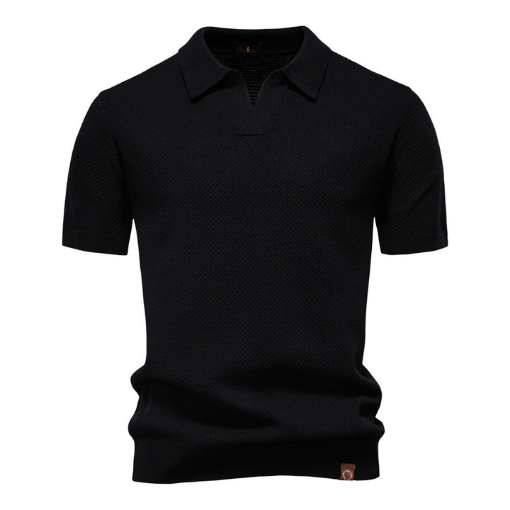 Laluna® | Elegante polo met korte mouwen