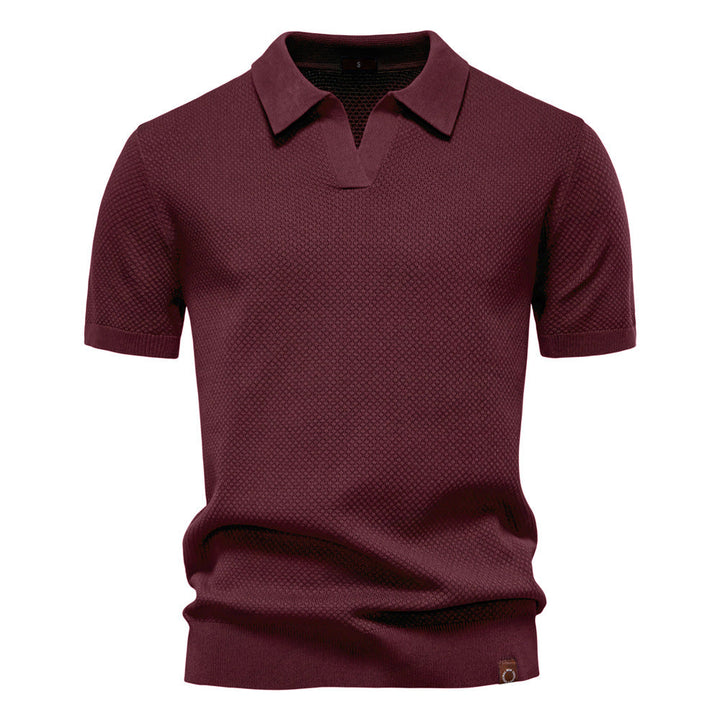 Laluna® | Elegante polo met korte mouwen