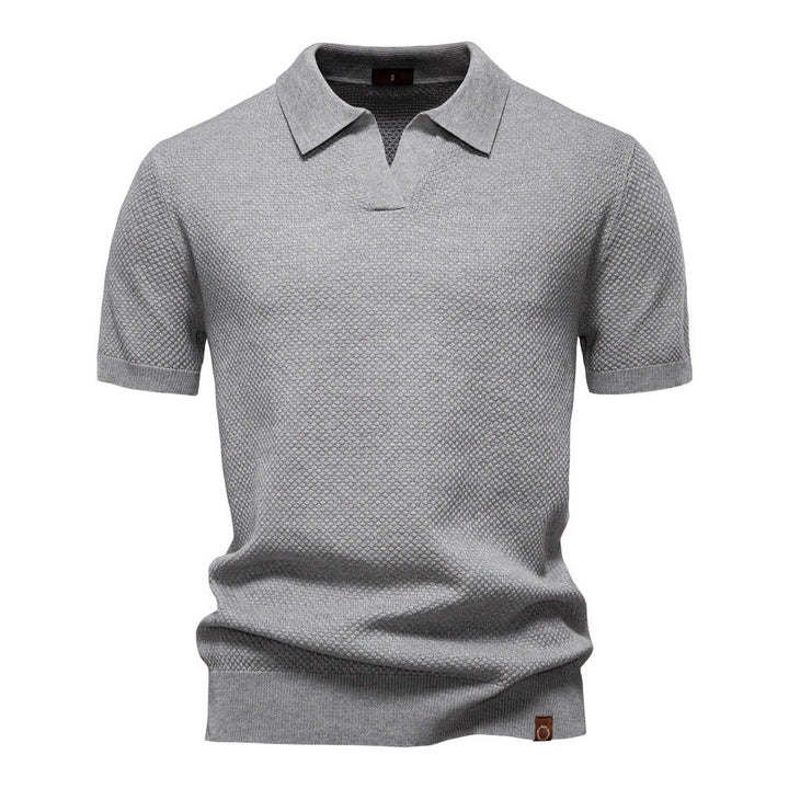 Laluna® | Elegante polo met korte mouwen
