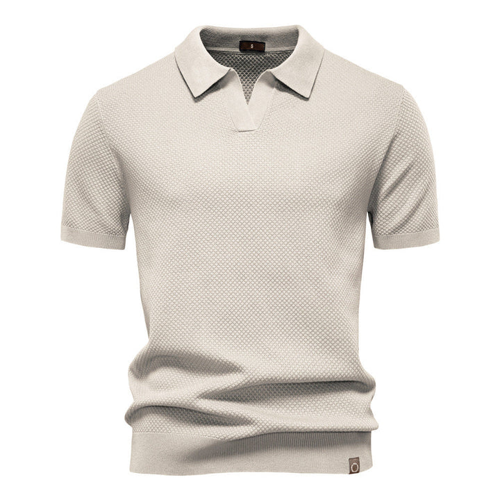 Laluna® | Elegante polo met korte mouwen
