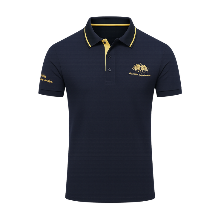 Luxe polo shirt