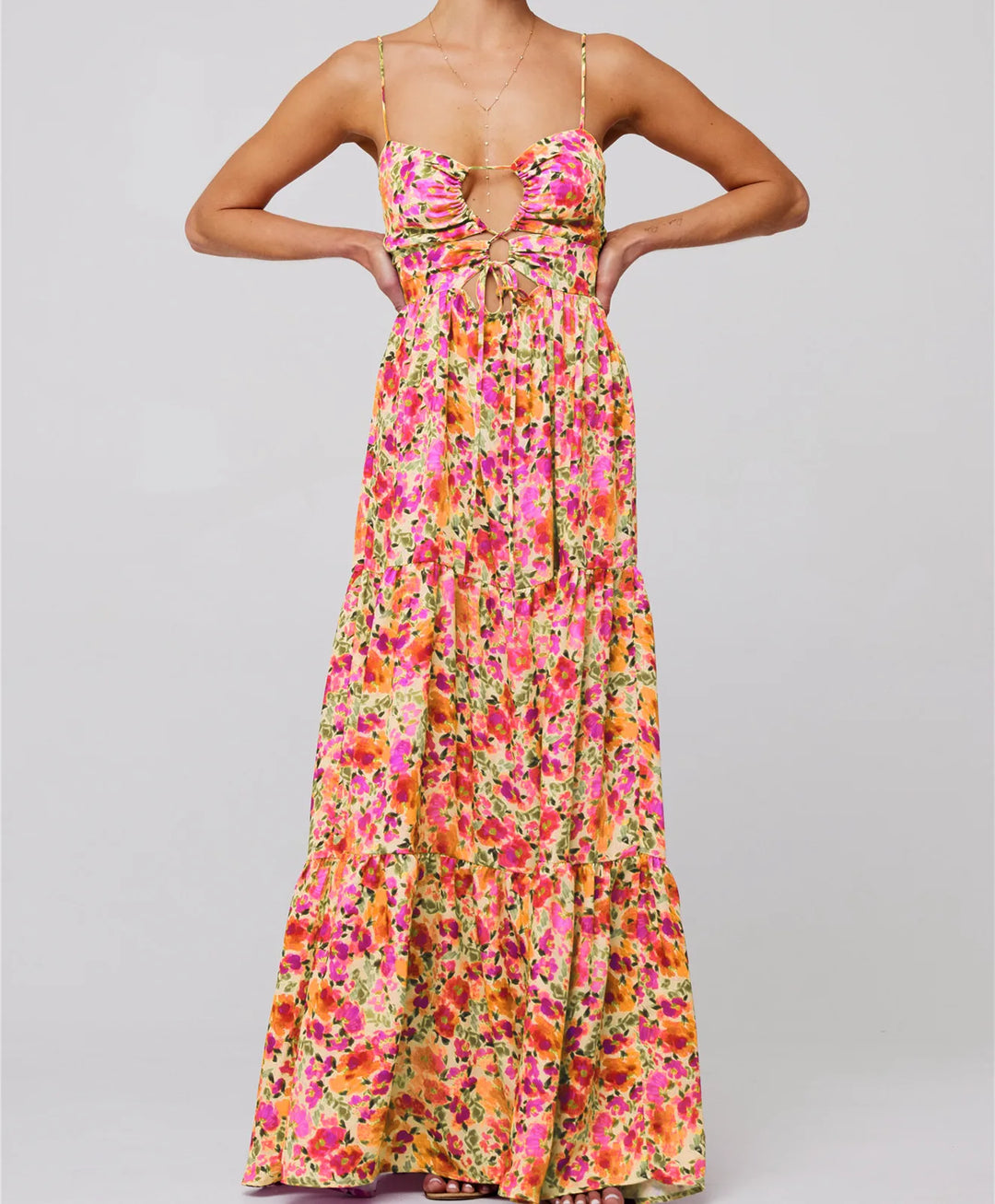Liva™ | Maxi Jurk met Bloemenprint