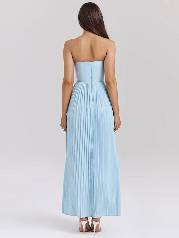 Lieve™ | Strapless Geplooide Jurk