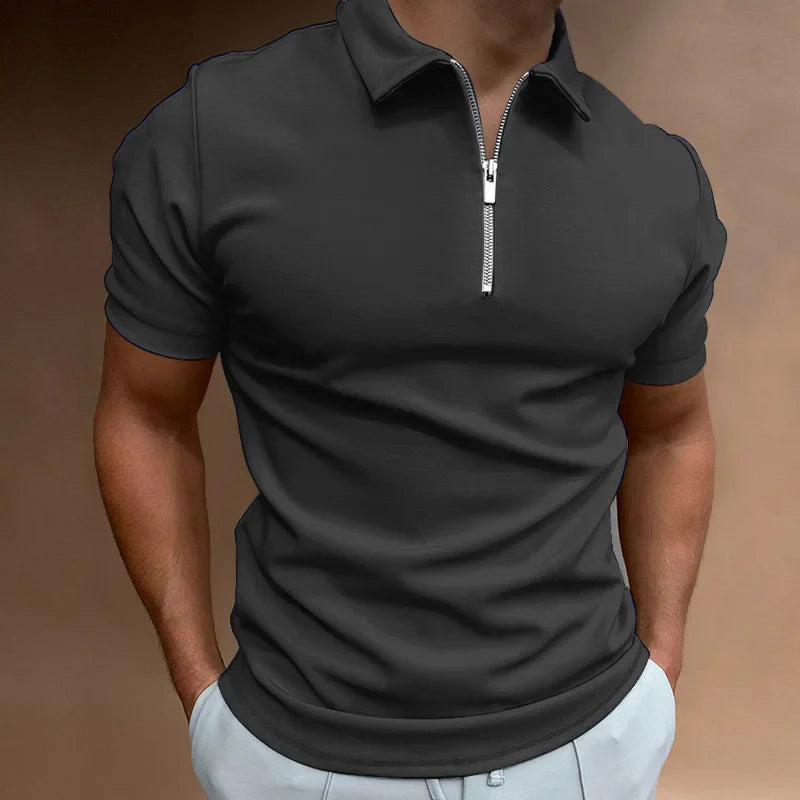 Klassieke Rits Polo Shirt