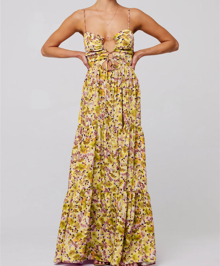 Liva™ | Maxi Jurk met Bloemenprint
