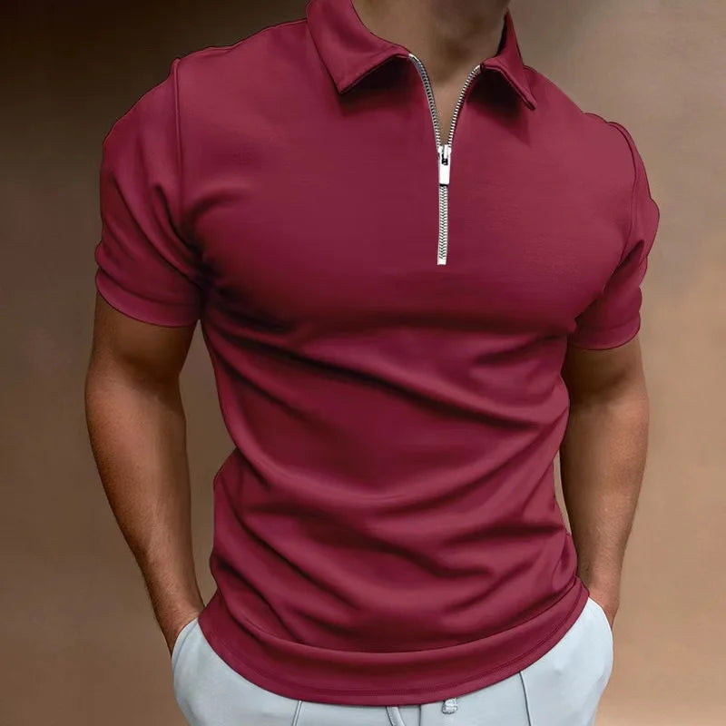 Klassieke Rits Polo Shirt