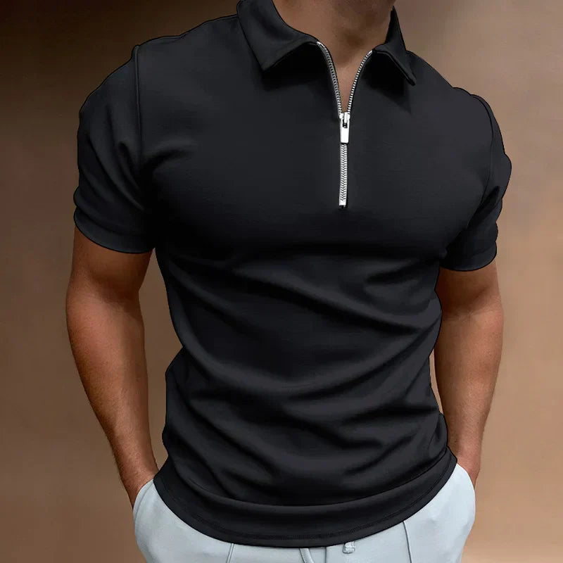 Klassieke Rits Polo Shirt