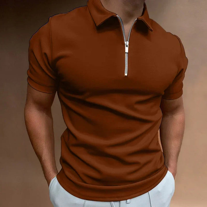 Klassieke Rits Polo Shirt