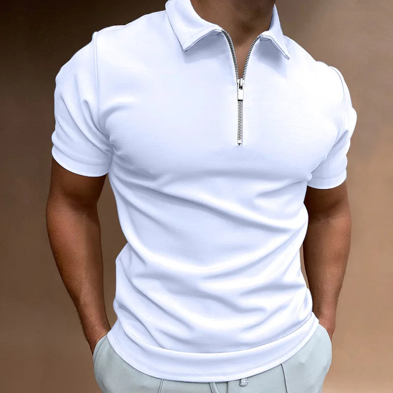 Klassieke Rits Polo Shirt