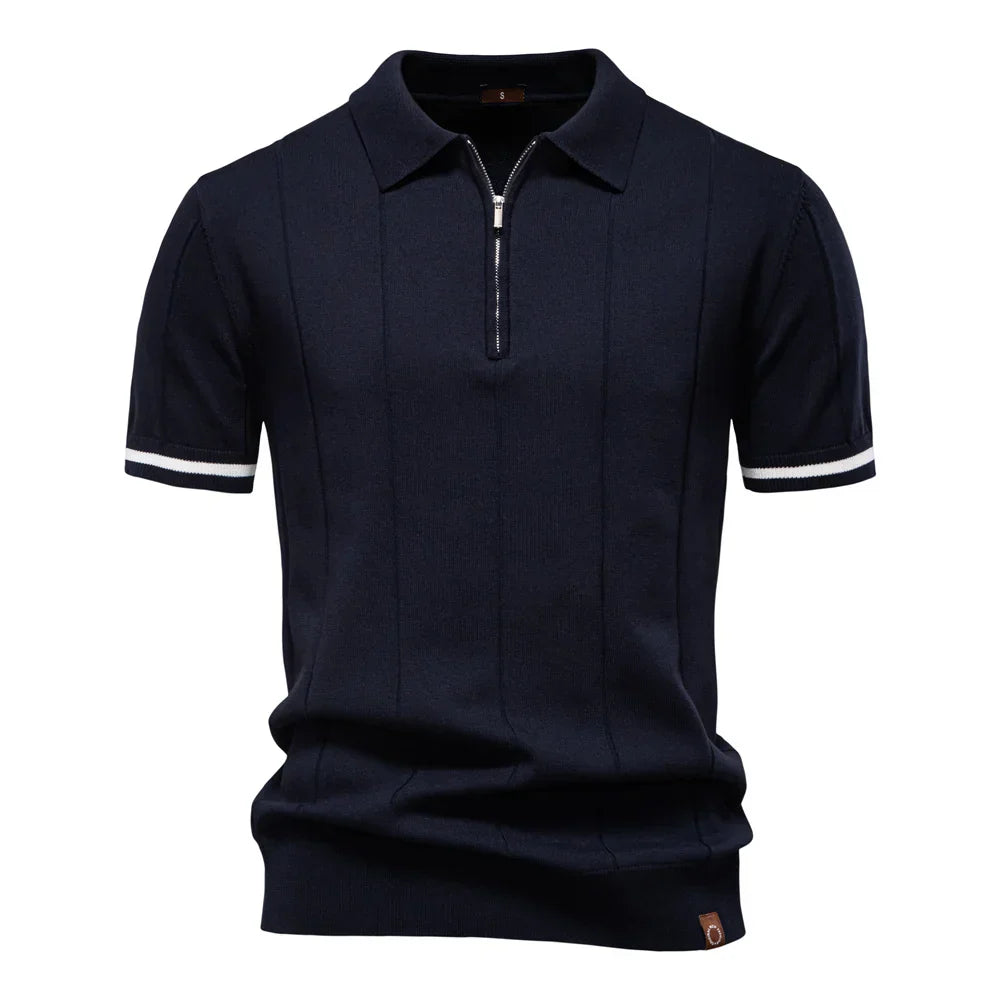 Laluna® | Zomerse Polo met Rits