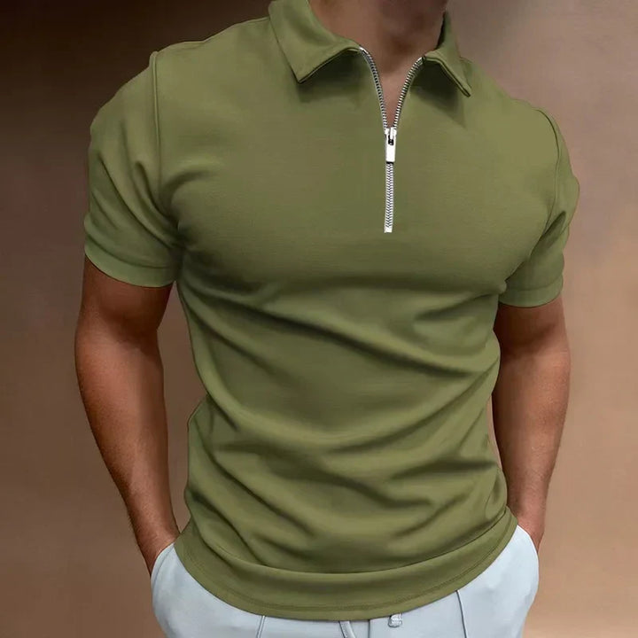Klassieke Rits Polo Shirt