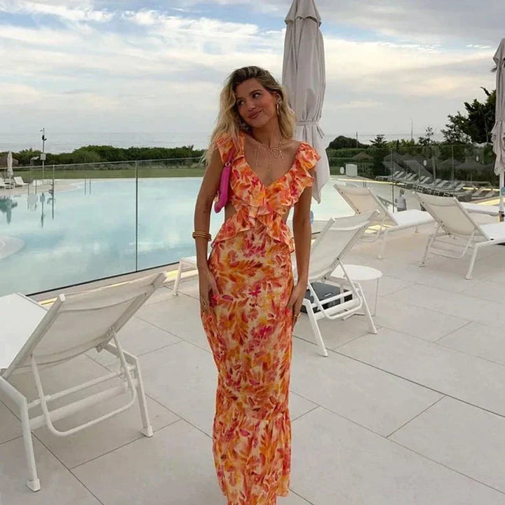 Linn™ | Maxi-jurk