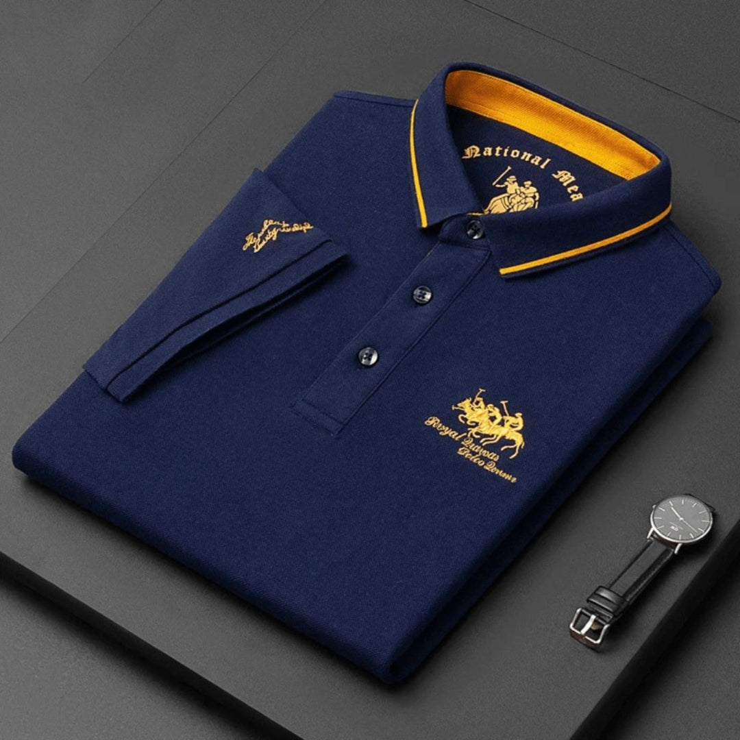 Luxe polo shirt