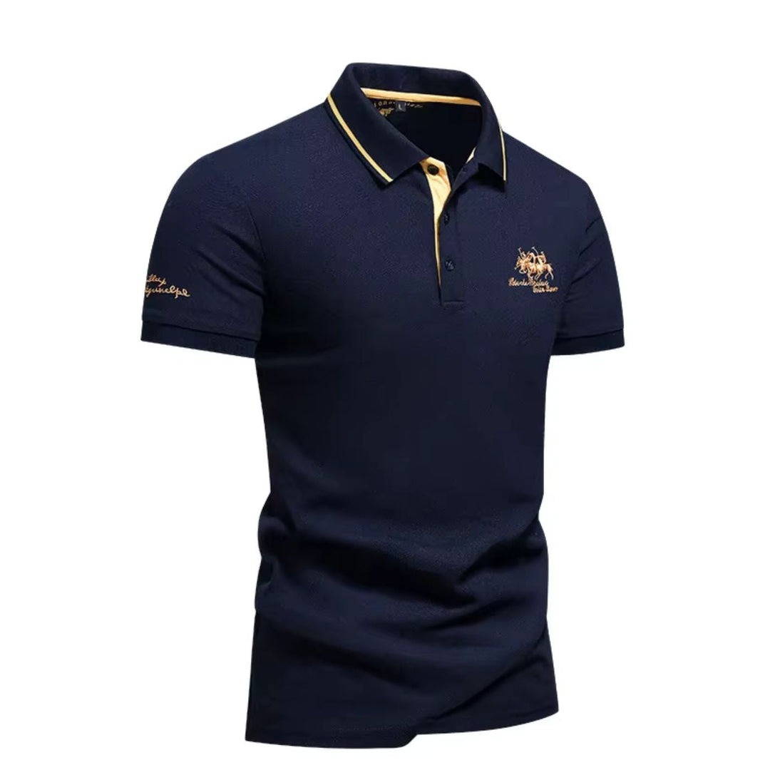 Luxe polo shirt