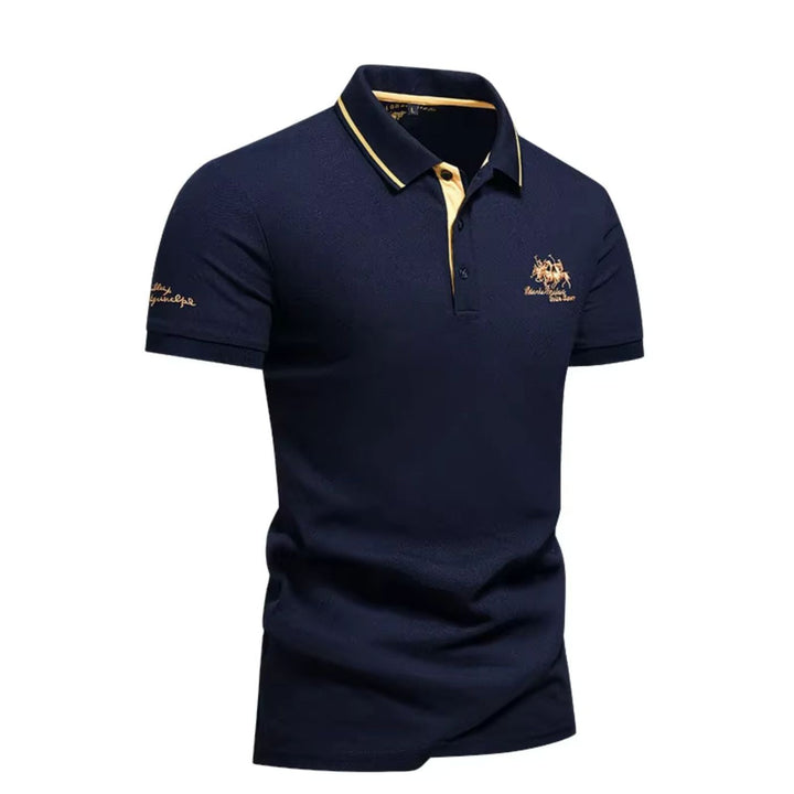 Luxe polo shirt