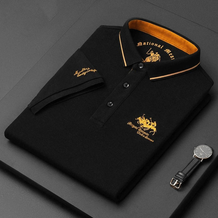 Luxe polo shirt