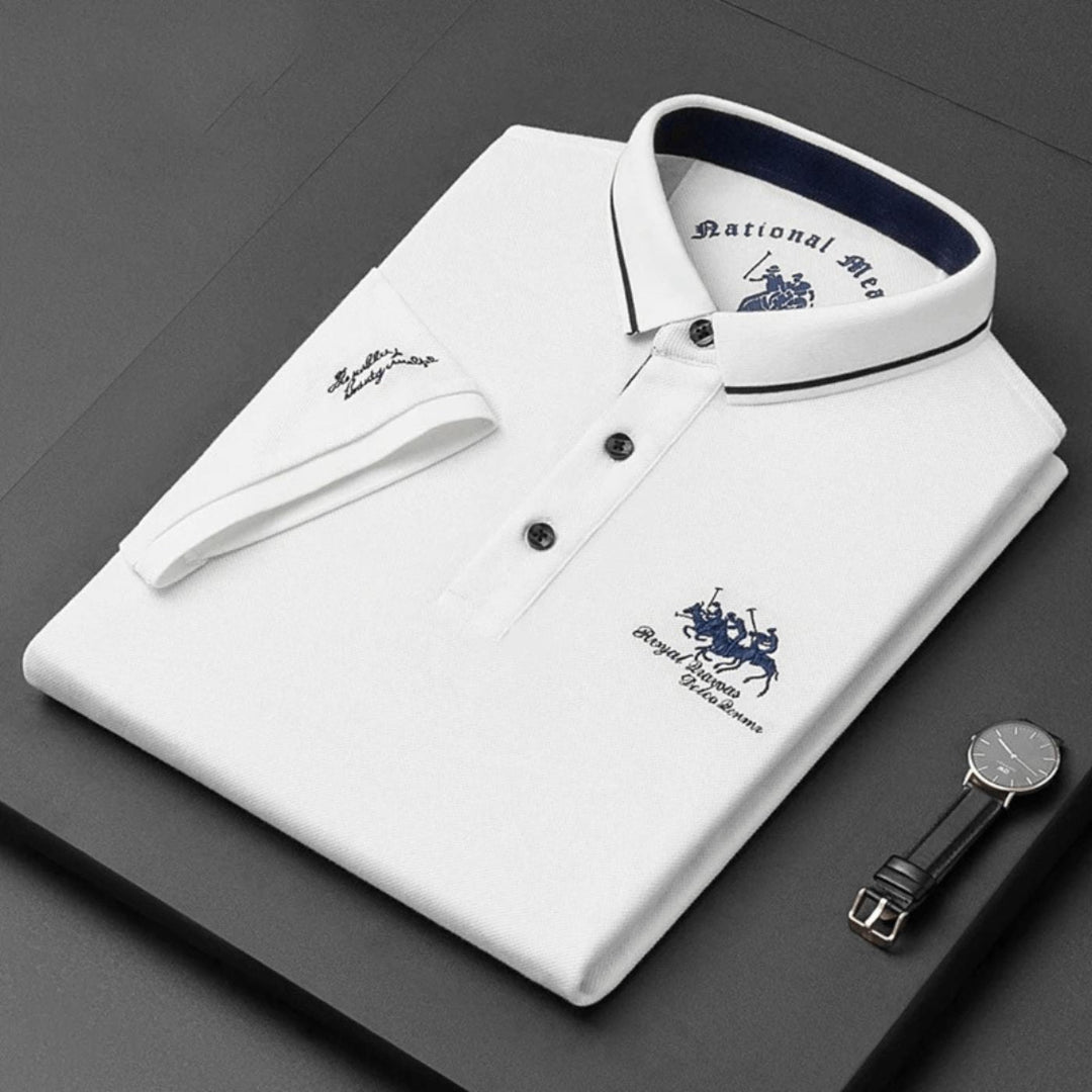 Luxe polo shirt