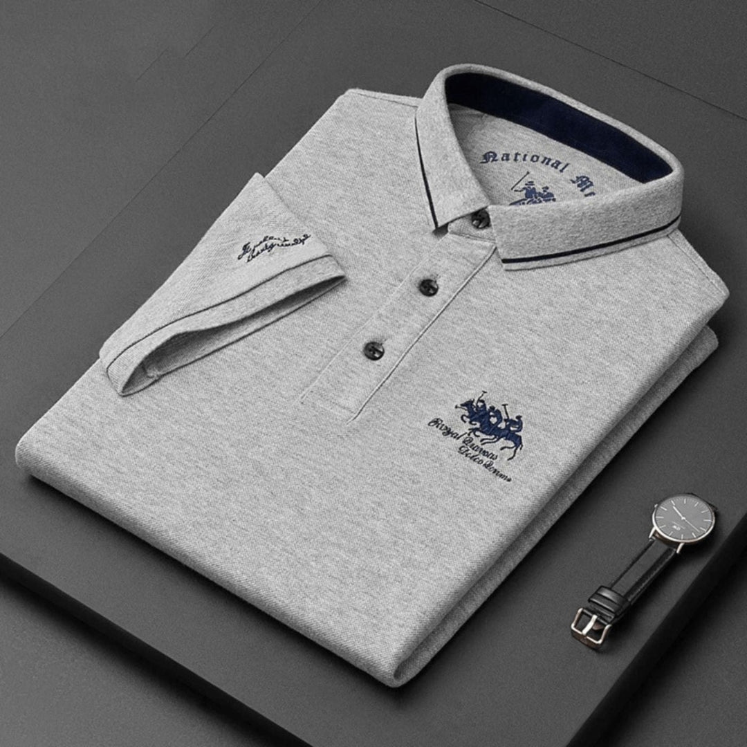 Luxe polo shirt
