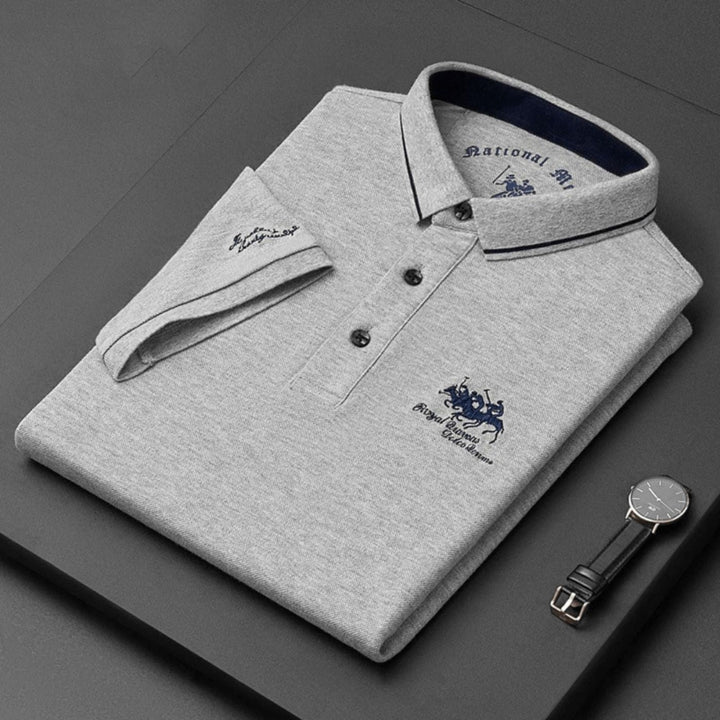 Luxe polo shirt