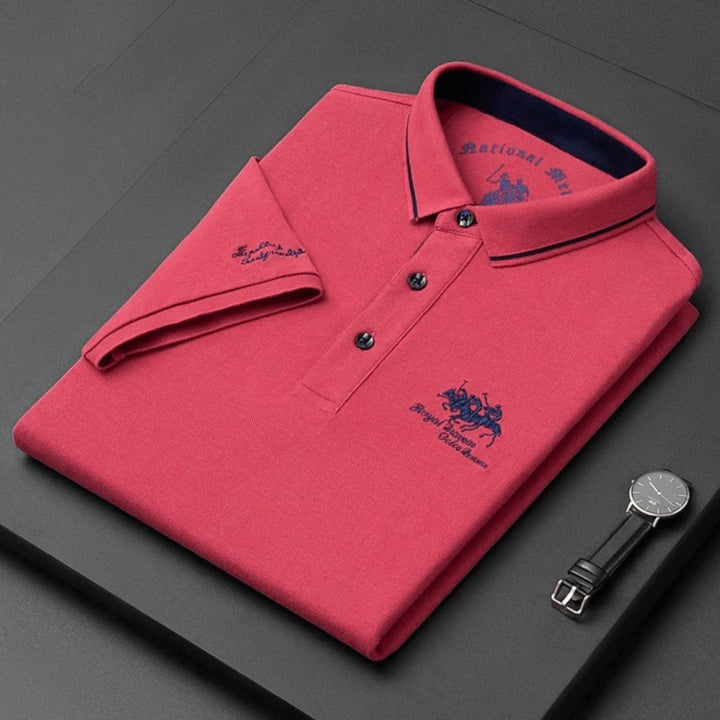 Luxe polo shirt