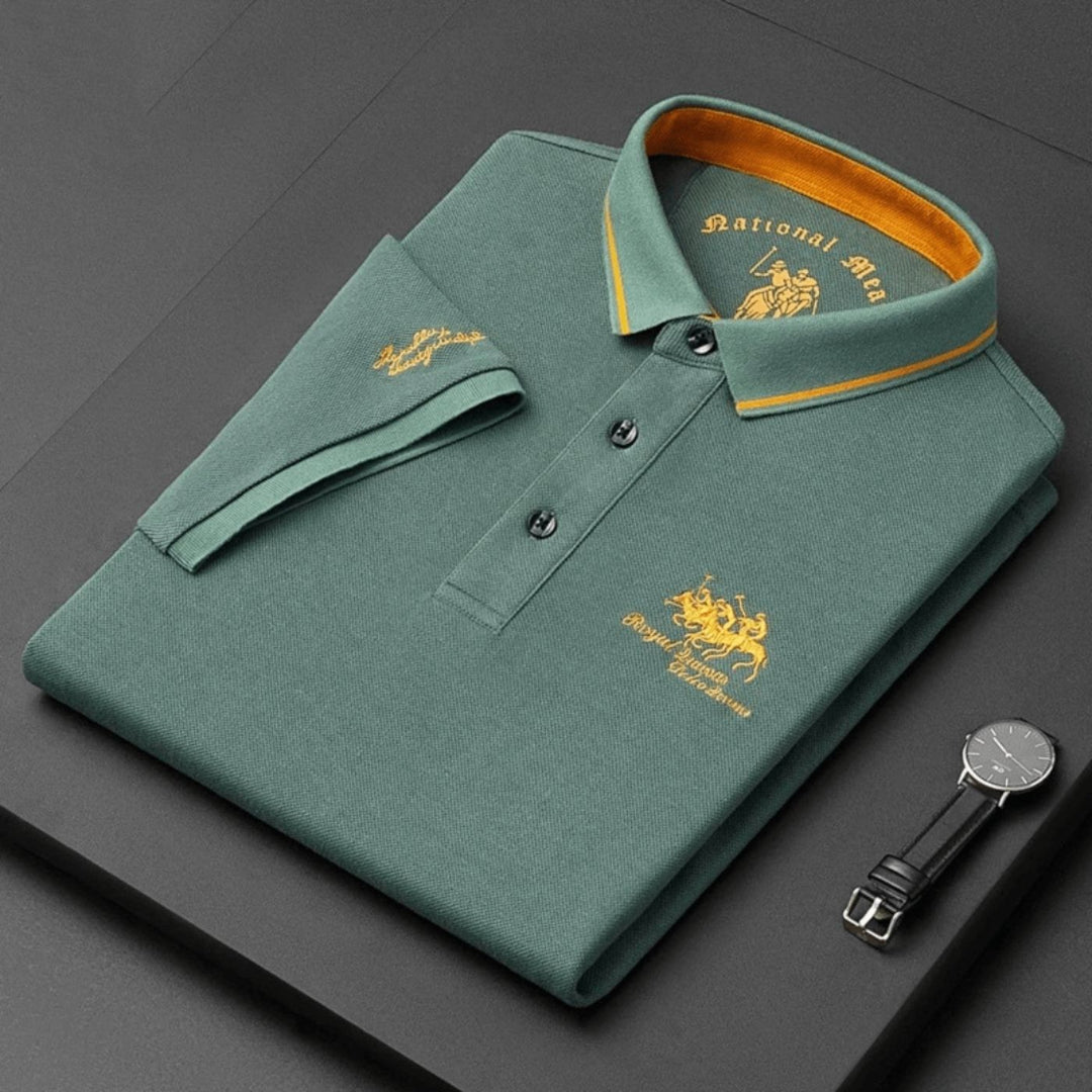 Luxe polo shirt