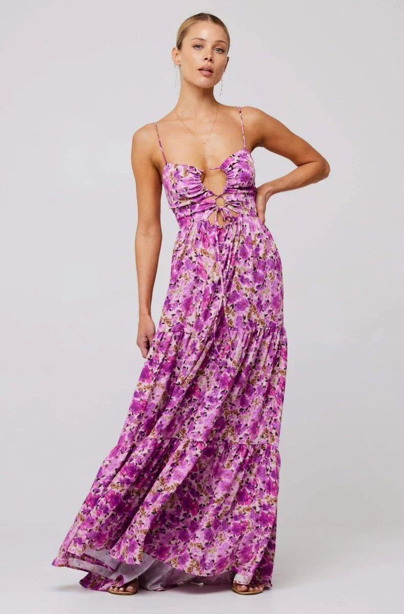 Liva™ | Maxi Jurk met Bloemenprint