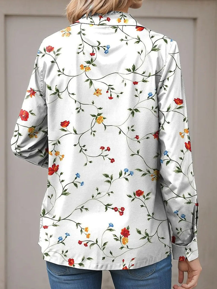 Alexia - Elegante casual bloemenblouse