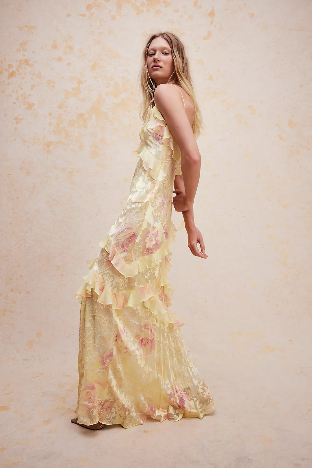 Annabel™ | Elegante Bloemen Maxi-jurk